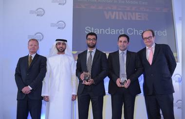 Standard Chartered Bank named Best Flow House and Best Risk Advisor in the Middle East 