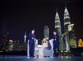 Tan Sri Michelle Yeoh, Datuk Jimmy Choo OBE and Georgia May Jagger create fairy-tale moment in Malaysia to celebrate British Airways launch 