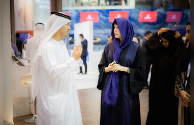 Her Highness Sheikha Latifa bint Mohammed tours Arabian Travel Market 2015