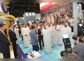 H.H Sheikh Ahmed opens the worlds largest annual airport show 