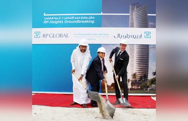 RP Global breaks ground for AED 1.5 billion multi-storey residential tower, RP Heights