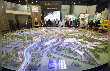 Dubai Parks and Resorts launches spectacular show stopping stand at Arabian Travel Market
