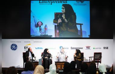 Shamsa Saleh participates in Panel Discussion on ' Empowering Women, Benefitting Business ' at The Economist Summit