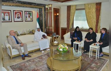 Dubai Customs receives a delegation from Montessori Model United Nations