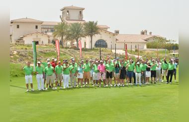 Five teams clinch top spots at Yas Links to win places in the Xerox Corporate Golf Challenges Grand Final
