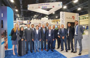 Cruise Arabia represents the Arabian Gulf in its second year at the 2015 Cruise Shipping Miami, USA