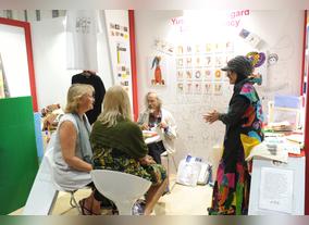 Cartoon creations on show at abu dhabi international book fair