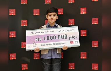Listing: 7 year-old Syrian boy is The Dubai Mall Millionaires youngest winner of 2015