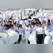 Record number of schools and volunteers clean up Al Mamzar Beach during Waste Free Environment campaign