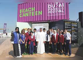  City Builders Race Initiative  Blue Team Launch Innovation Hub at the Dubai Food Festival