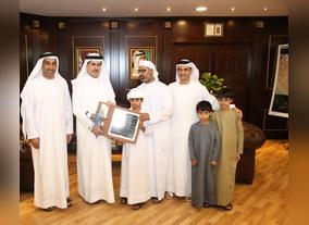 MD & CEO of DEWA honours young Emirati inventor Ali Blaisha Al Muhairi
