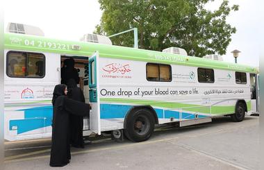 Dubai Public Library joins hands with Dubai Health Authority to organise blood donation campaign 