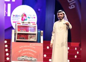 Grocery employee bags a whopping prize worth AED 500,000 in Infiniti Mega Raffle after 15-year wait 