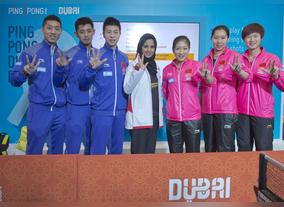 China stars draw huge crowds at Ping Pong Dubai Festival