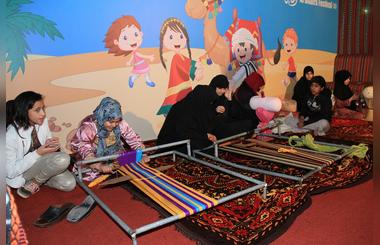 The Traditional Market Of Al Dhafra Festival, A Mirror Of The Arab Household Of Days Gone By