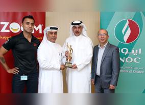 ENOC Retails ZOOM wins Most Admired Retailer of the Year  Food & Grocery at Retail ME Awards