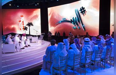 El Beit Show hosts the media on a behind-the-scenes tour