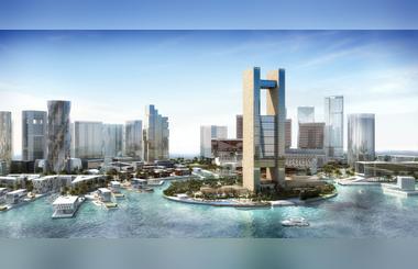 Four Seasons Hotel Bahrain Bay Rises from the Arabian Sea, Creating a True Urban Resort Experience in an Exclusive Setting