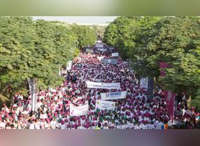 Thousands Step Out to Support Breast Cancer Awareness at BurJuman Pink Walkathon 