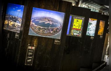 Canon LFP ambassador Wouter Kingma launches aerial photograph exhibition of UAE images