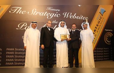 DEWA receives Strategic Web Award