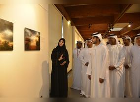 HH Sheikh Hazaa bin Tahnoon Al Nahyan inaugurates the National Traditional Handicrafts Festival