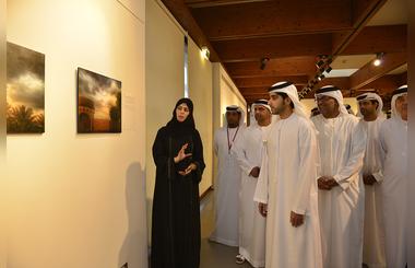HH Sheikh Hazaa bin Tahnoon Al Nahyan inaugurates the National Traditional Handicrafts Festival