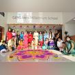 Students from GEMS New Millennium School celebrating Diwali 