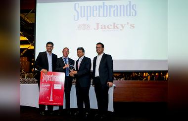 Jackys Electronics awarded Superbrand status for 9 consecutive years 