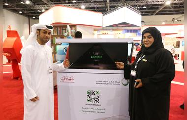 DEWA showcases its latest portfolio of smart services and initiatives at GITEX 2014