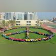 Students from Dubai American Academy Celebrate International Peace Day