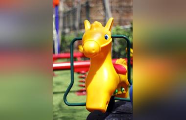 Ride Like the Wind with Blue Bullseye and Friends