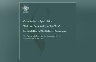 Casa Árabe in Spain Wins ‘Cultural Personality of the Year’ for 18th Edition of Sheikh Zayed Book Award