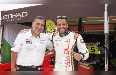 Al Qemzi Fights Back as Wyatt Secures Pole Position for Sharjah Team in Sardinia