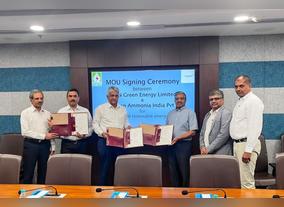 AM Green and SJVN Sign Landmark 4500 MW Carbon-Free Renewable Energy Agreement