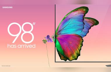 Samsung announces early order for 98" QLED, its biggest Smart TV yet