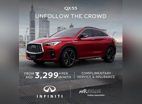 INFINITI of Arabian Automobiles marvels at the QX55: the sporty and high-tech crossover