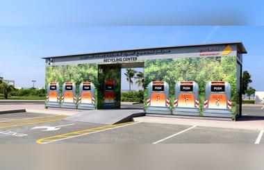 Dubai Municipality designs Recyclable Materials Collection Center using cargo shipping containers 