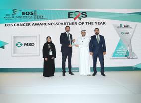 MSD Gulf Honored By Emirates Oncology Society For Its Outstanding Support Towards Cancer Patients In the UAE