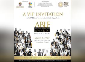 Top Global Asian Leaders to Meet at the Expo 2020 Dubai for the 16th Edition of the ABLF Awards