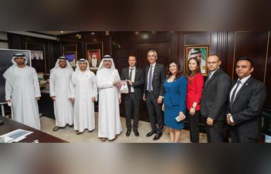 Johnson Controls International (JCI) visit DEWA Headquarters 