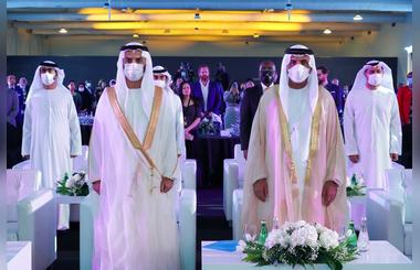 Ras Al Khaimah ruler gives away the keynote speech at Global Citizen Forum taking place in the Emirate