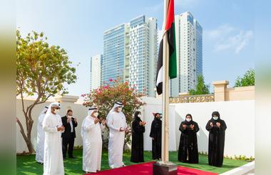 Ministry of State for Federal National Council Affairs Marks Commemoration Day in Event Attended by Employees