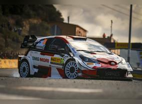 GAZOO Racing affirms podium finish at the Rally de Espaa