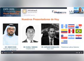 Webinar promotes Expo 2020 Dubai as an ideal platform for Latin American companies 