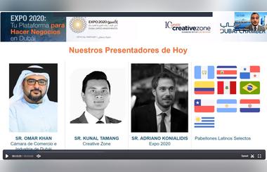 Webinar promotes Expo 2020 Dubai as an ideal platform for Latin American companies 
