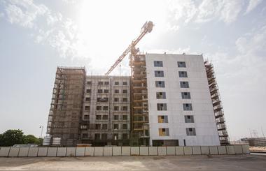 Berton projects of Azizi Developments in Al Furjan records 65% construction milestone