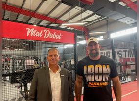 Mai Dubai becomes official partner of Lebanese basketball superstar Fadi El Khatibs Champs UAE sports complex