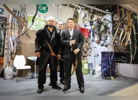 ADIHEX 2021 Provides visitors a chance to engage in archery activities with bow and arrows. 