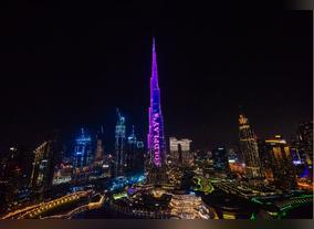  Coldplays Higher Power is higher than ever on the Burj Khalifa!